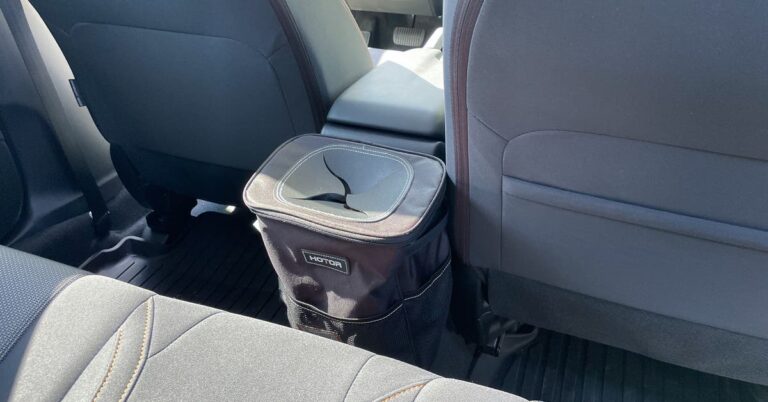 Car Trash Bin for Hump  : Revolutionize Your Car Cleanliness