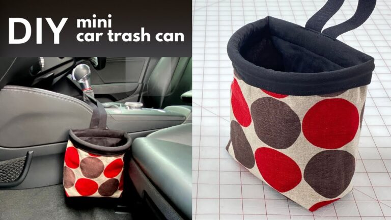 How to Make Car Trash Bag: Easy DIY Guide