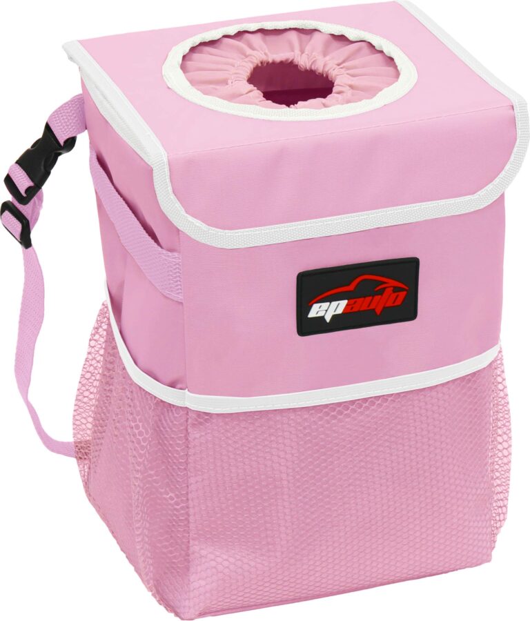 Pink Car Trash Can : The Ultimate Solution for a Clean and Organized Ride