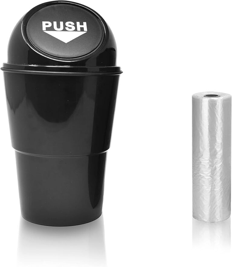 Declutter Your Ride with a Portable Trash Can Holder in Car!