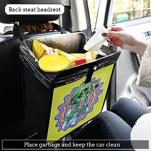 AYW Car Trash Bin/Dustbin Garbage Organizer easy To Hung and Sick